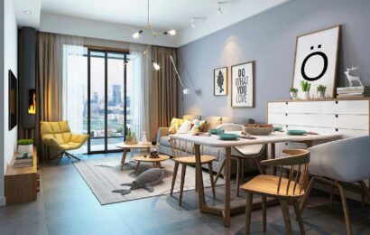 Moderní závěsy chrání interiér před sluncem, zatemňují i zútulňují